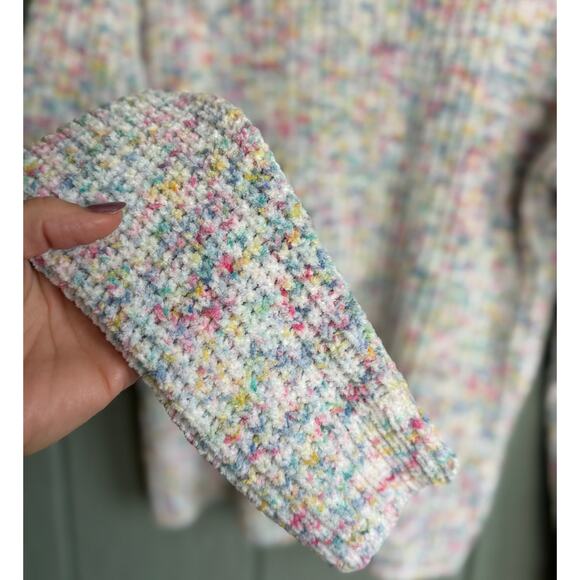 J. Crew Chenille Boxy Crew Sweater, Medium - Picture 4 of 6